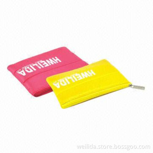 Colorful Cute 50D Poly Cosmetic Bag, 17*12CM, 50D Cloth + Foam